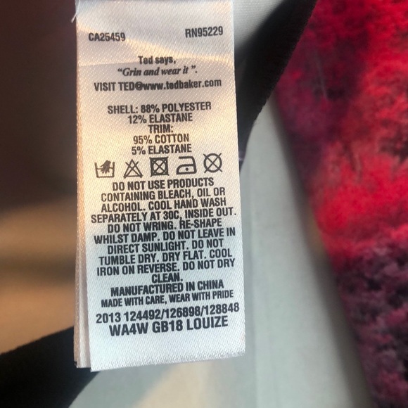 Ted Baker Graphic Sweater size 0 - Picture 5 of 5